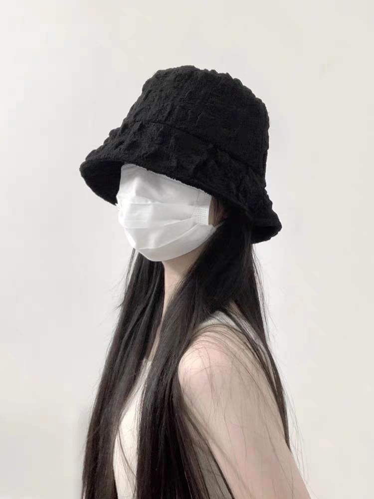 Puffed Hat Bucket Plain