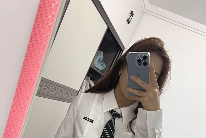 Striped Neck Tie / Pre Tied Neck Tie