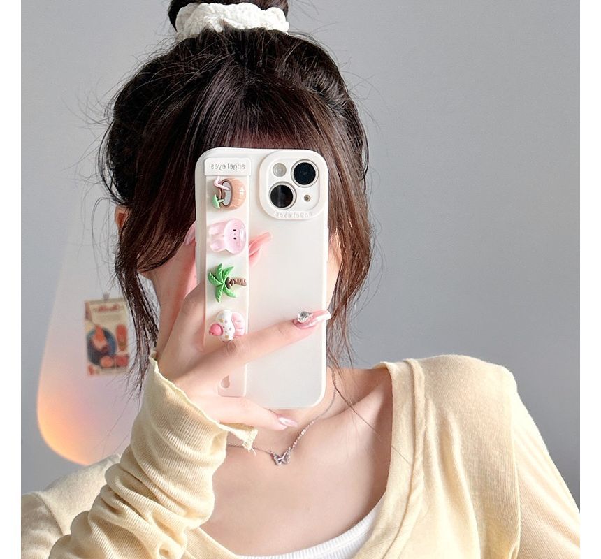 Strap Phone Hand Cartoon Case