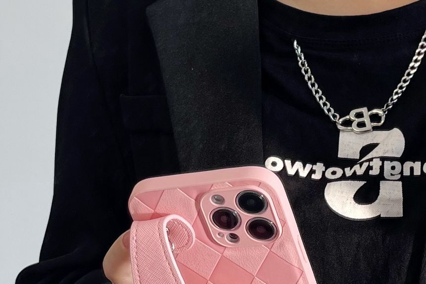 Case Floral Phone Strap