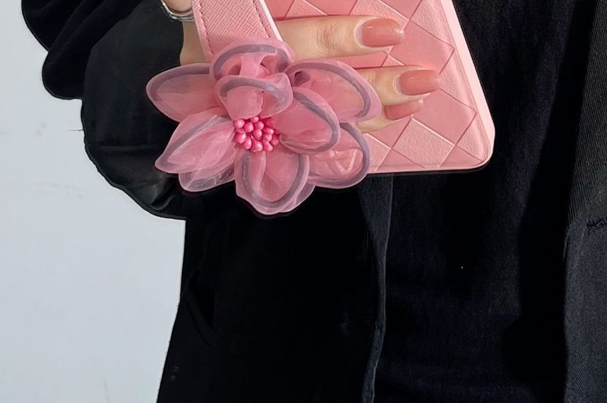 Case Floral Phone Strap