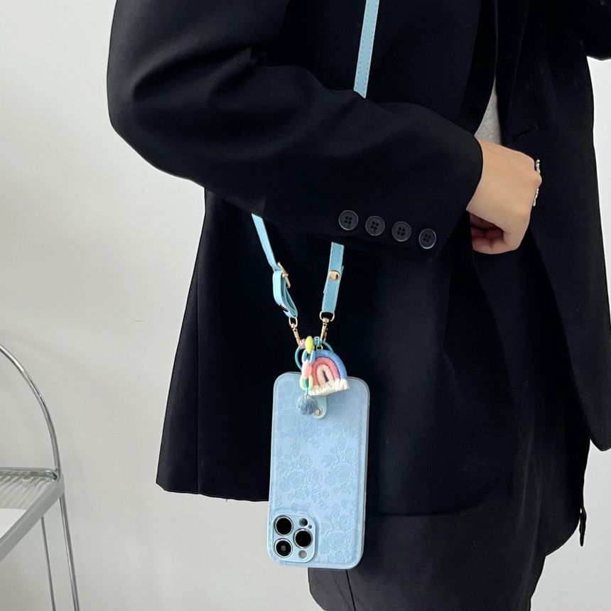 Floral Pattern Case Phone