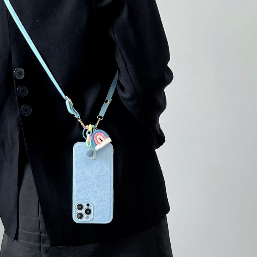 Floral Pattern Case Phone