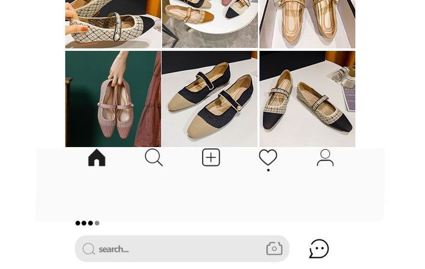 Jane Mary Shoes Toe Cap