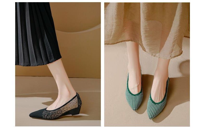 Pumps Wedge Pointed