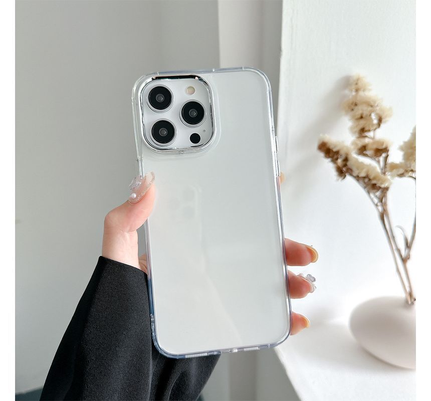 Phone Transparent Mirrored Case /