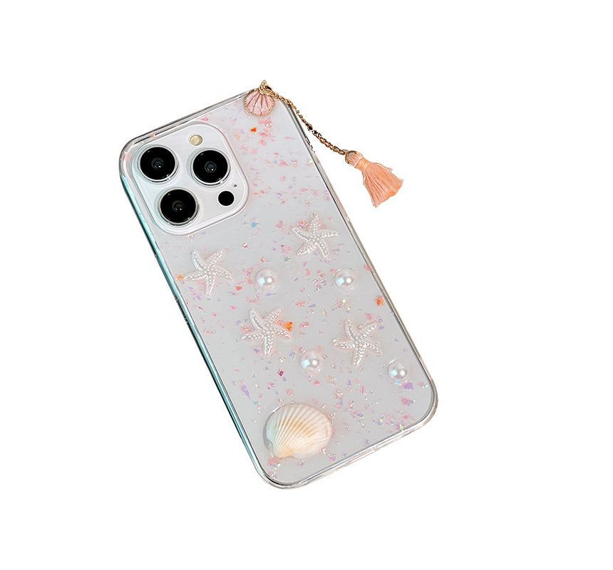 Phone Transparent Starfish Case Shell