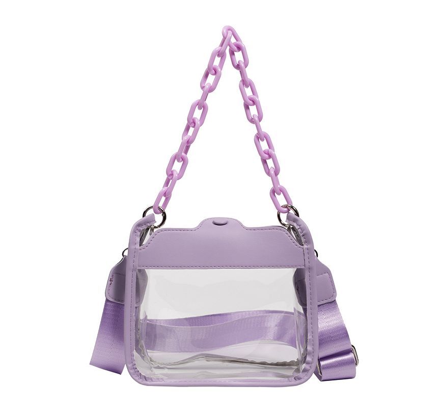Chain Transparent Bag Crossbody