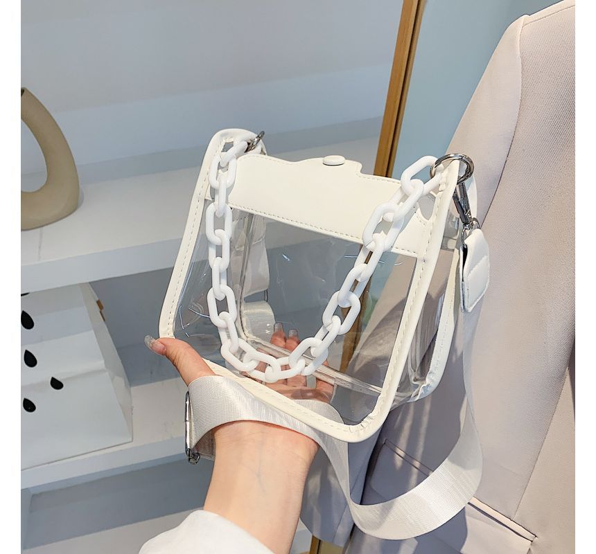 Transparent Crossbody Bag Chain
