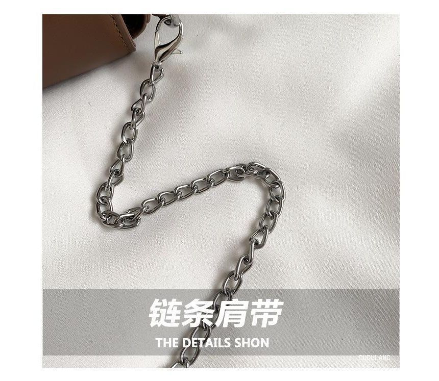 Strap Bag Triangle Chain Crossbody