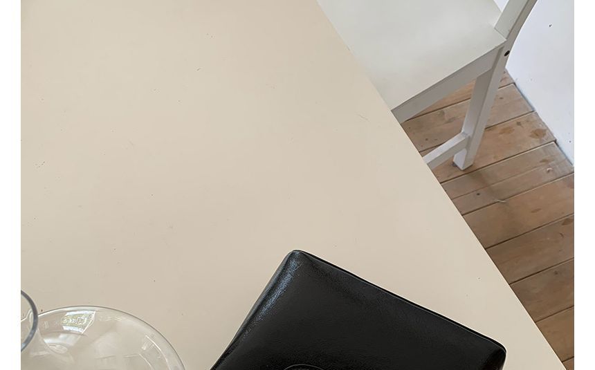 Heart Lock Handbag Leather Faux