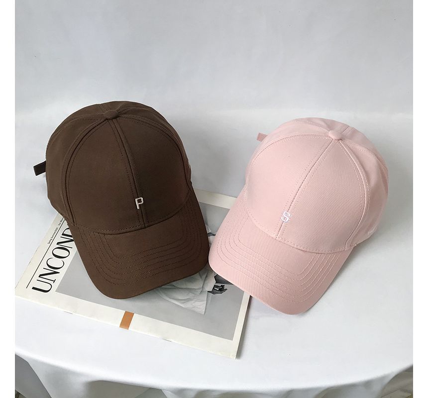 Baseball Cap Embroidered Lettering
