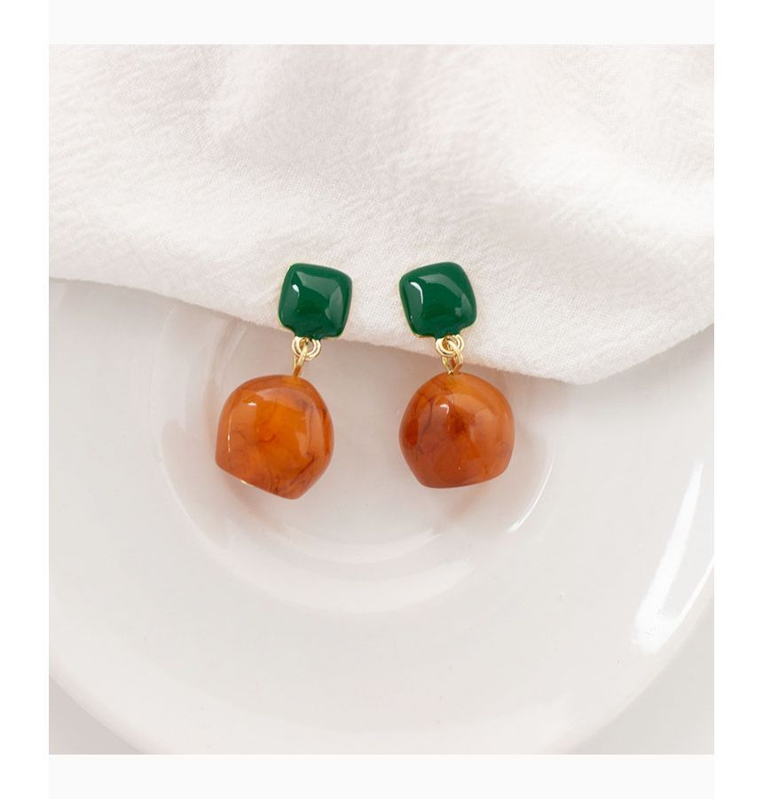 Earring Drop / On Geometric Clip