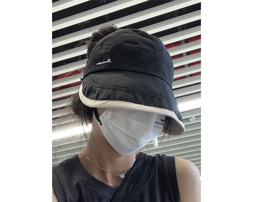 Piped Quick Dry Sun Hat