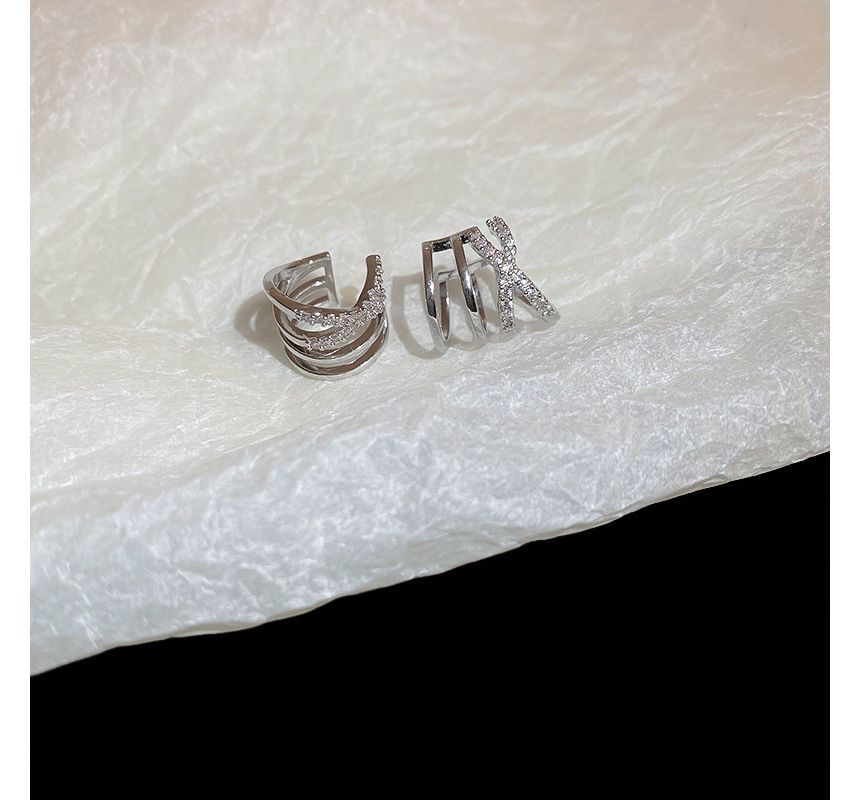Cuff Alloy Layered Earring