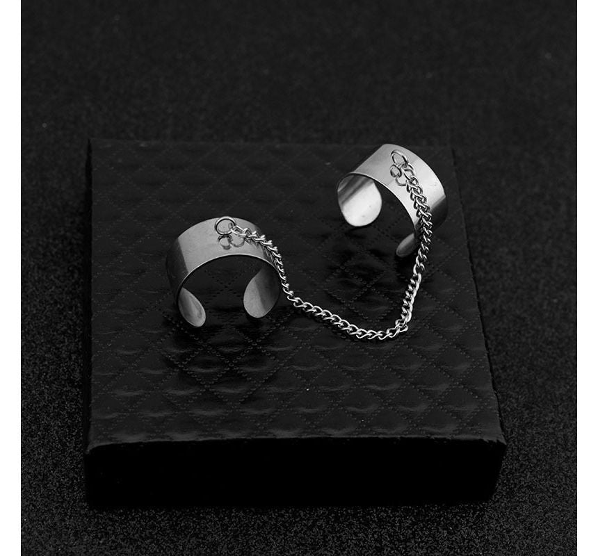 Chain Stainless Steel Open Ring