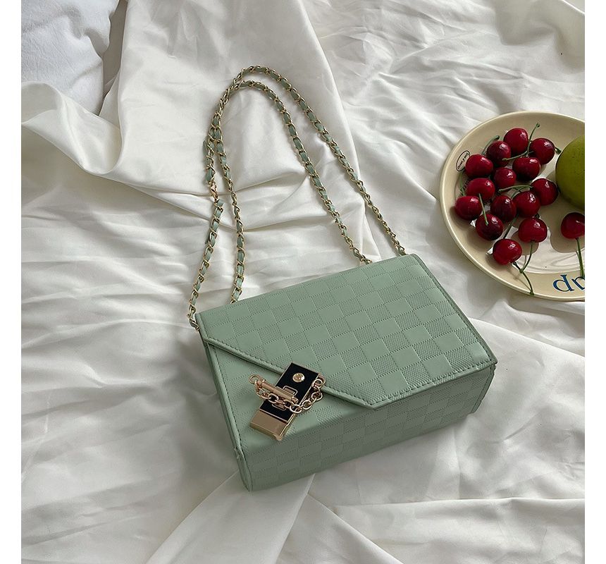 Flap Buckle Shoulder Bag