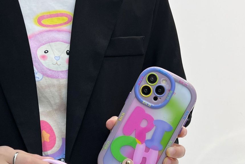 Print Phone Lettering Case