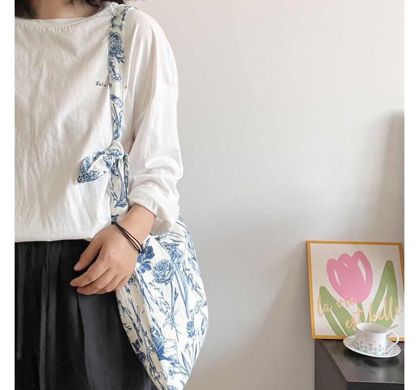 Crossbody Bag / Tote Floral