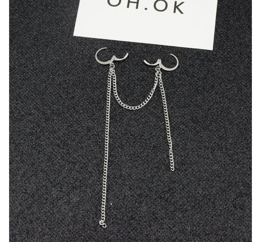 Chain Drop Earring / Clip-On Earring