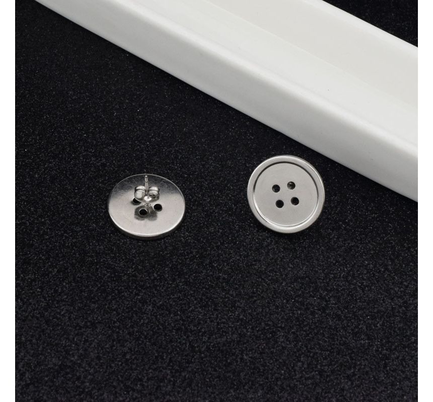 Button Ear Stud