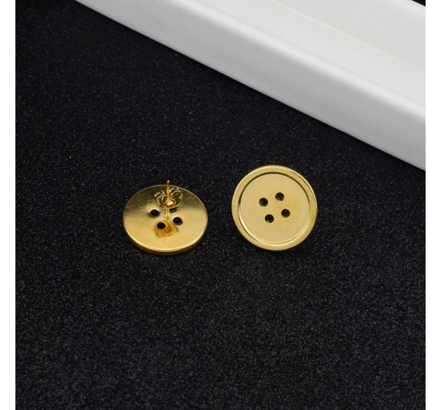 Button Ear Stud