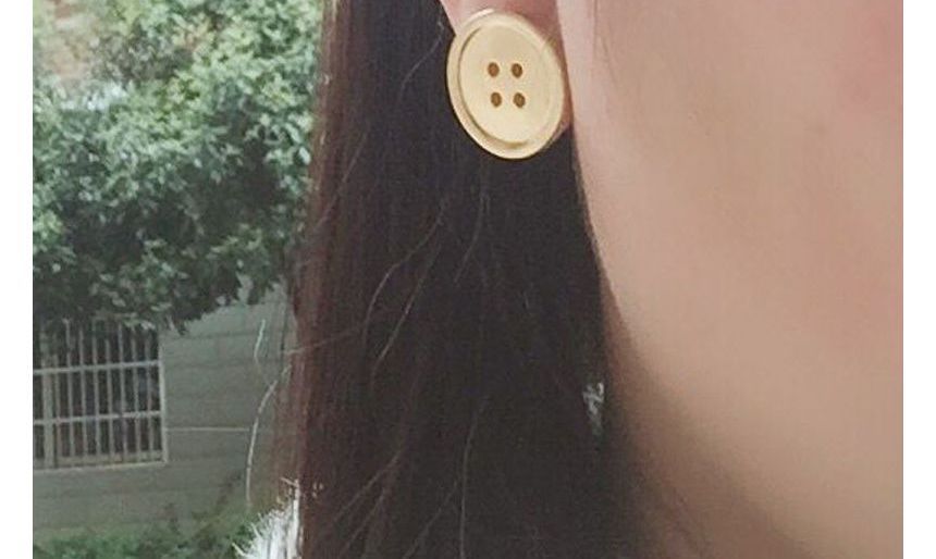 Button Ear Stud
