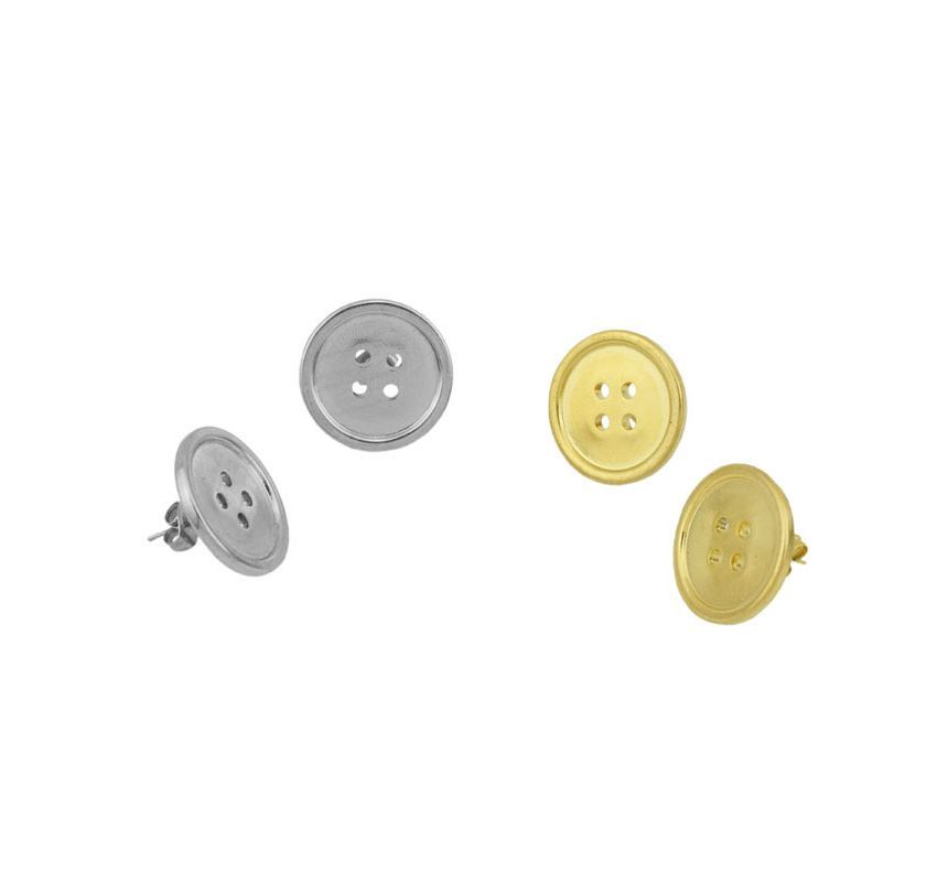 Button Ear Stud
