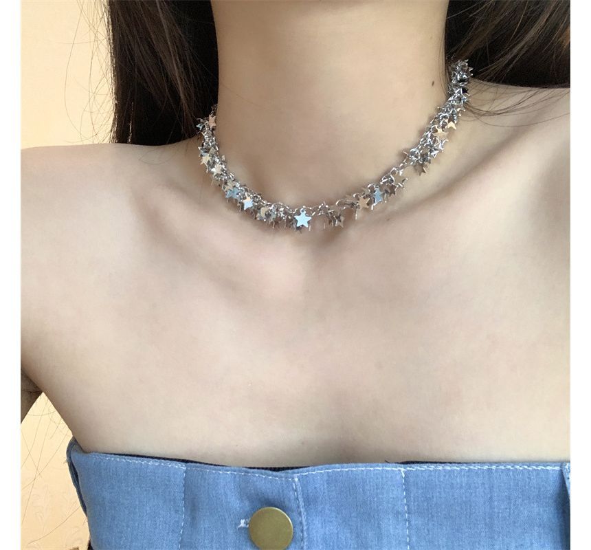 Chain Necklace Star