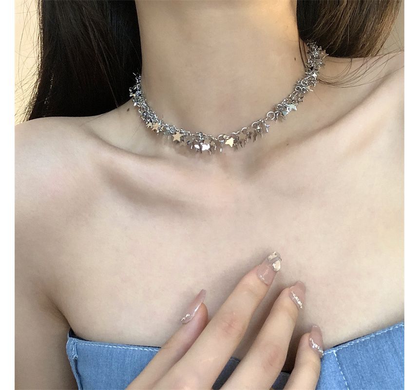 Chain Necklace Star