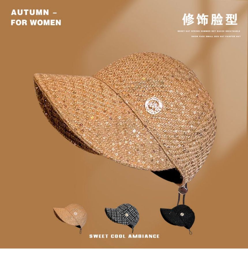 Sun Sequined Hat