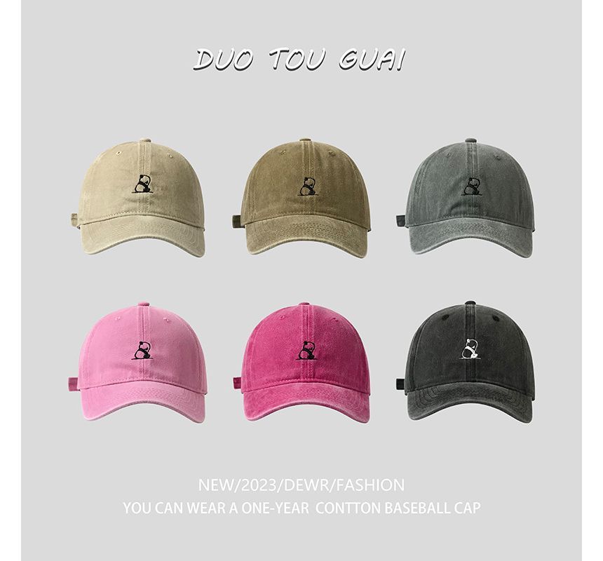 Panda Embroidered Cap Baseball
