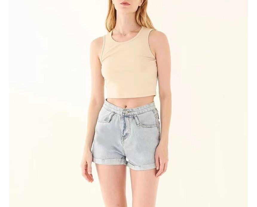 Top Crop Tank Plain