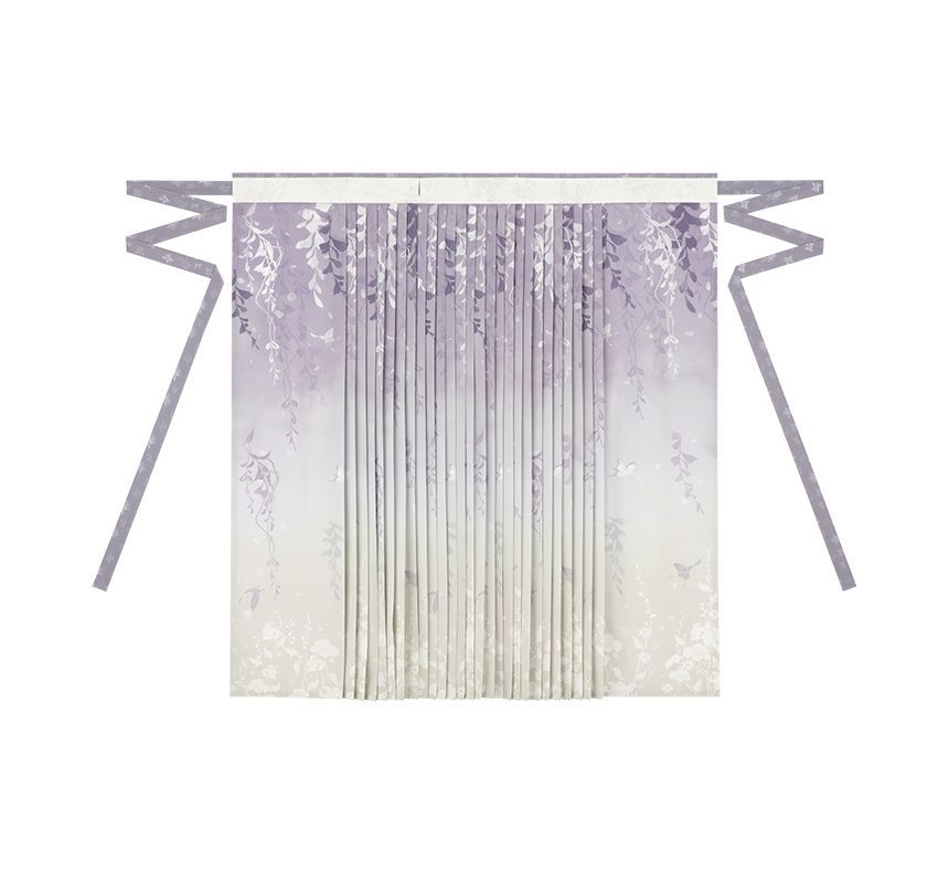 Traditional Chinese Embroidered Camisole Top / High Rise Print Pleated Maxi A-Line Wrap Skirt / Open Front Long Jacket / Set