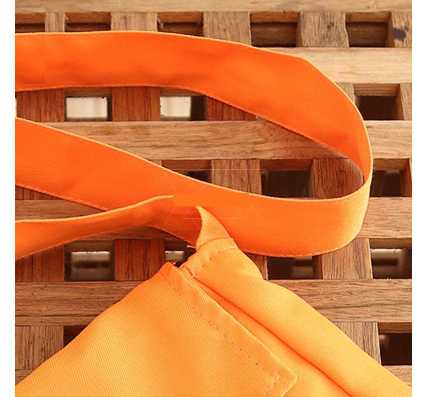 Crossbody Nylon Buttoned Plain Pouch