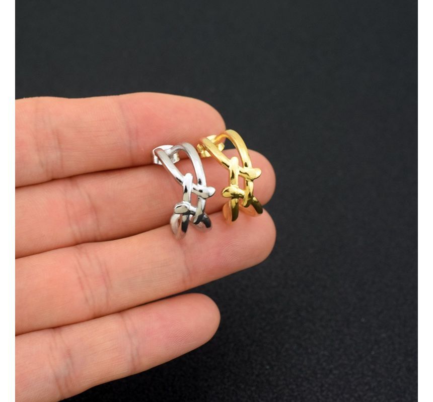 Layered Open Hoop Earring