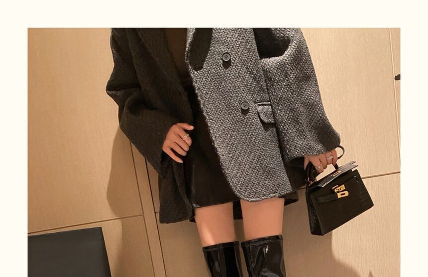 Boots Over-the-Knee Faux Leather