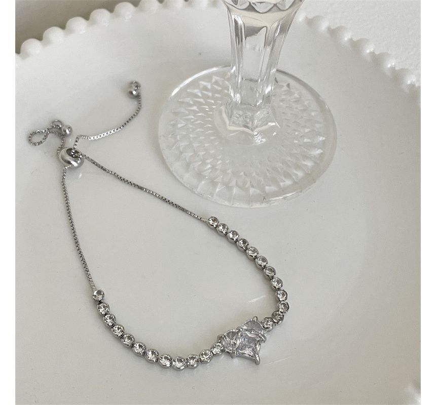 Bracelet Rhinestone Heart