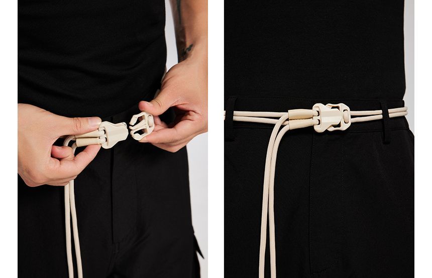 Unisex Dual-Cord Belt