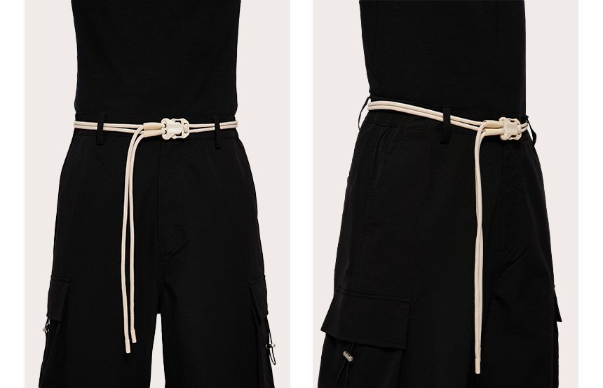 Unisex Dual-Cord Belt