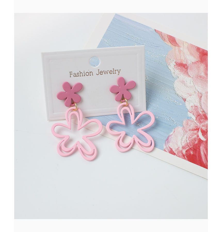 Clip-On Floral / Earring Drop