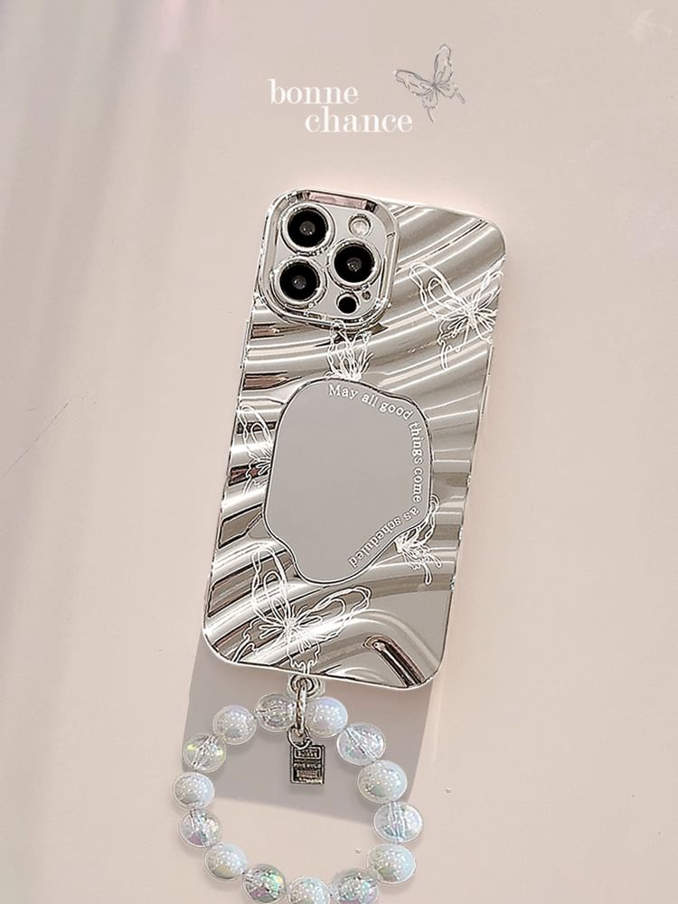 Case Butterfly Phone Mirrored