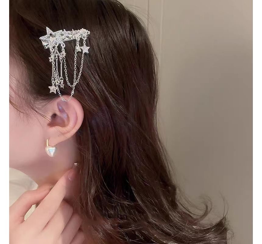 Star Clip / Chain Alloy Pin Hair