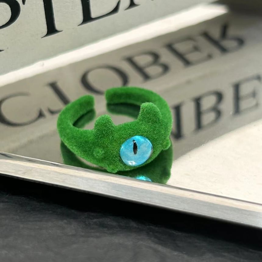 Open Designs) (Various Alloy Ring Flocking Monster