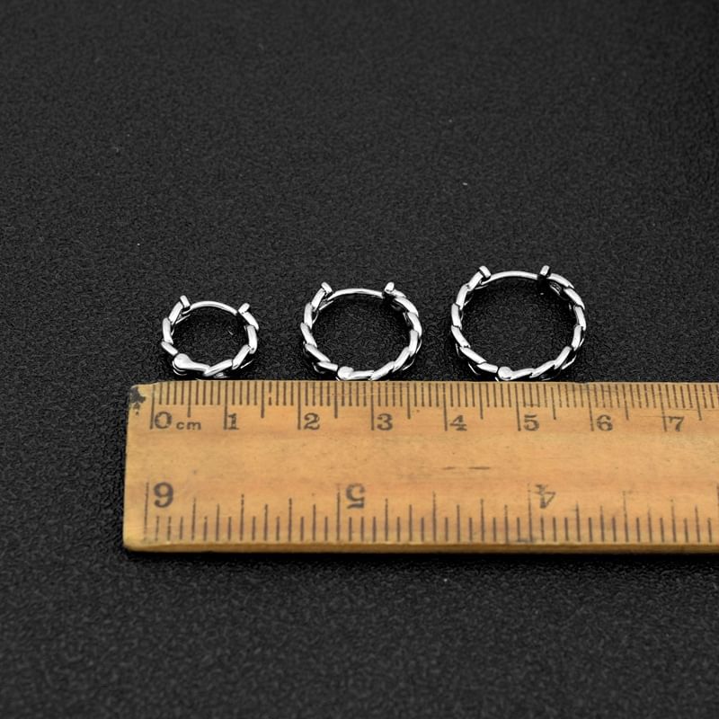 Chain Hoop Earring