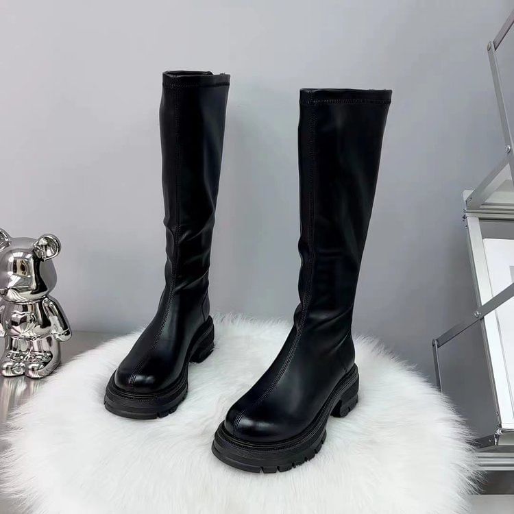 Boots Platform High Knee