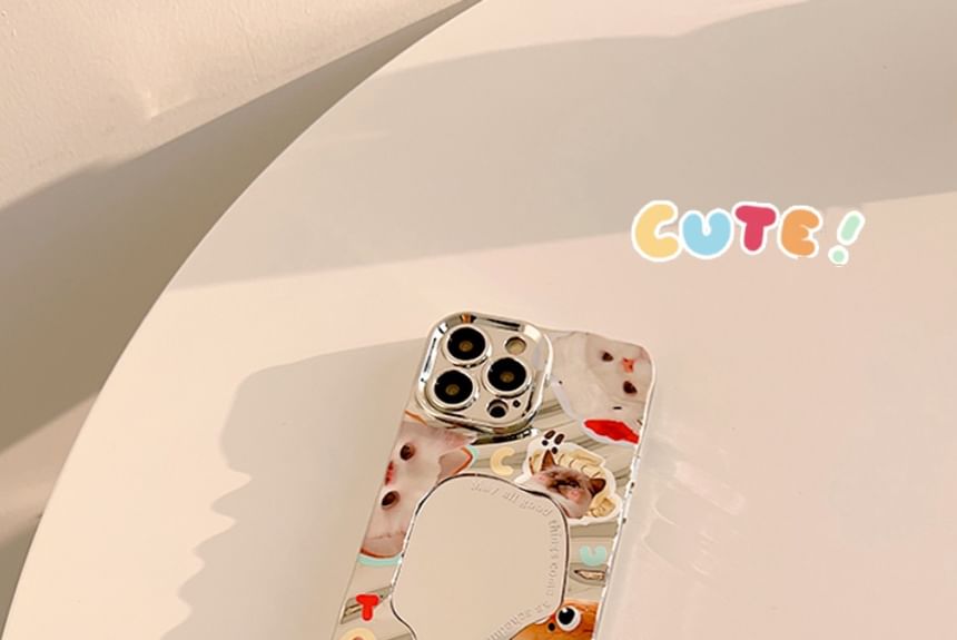 Phone Case Mirrored Cat