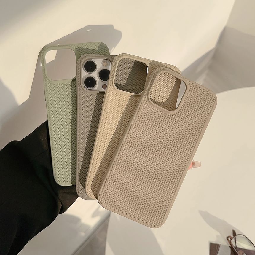 Faux Phone Woven Case