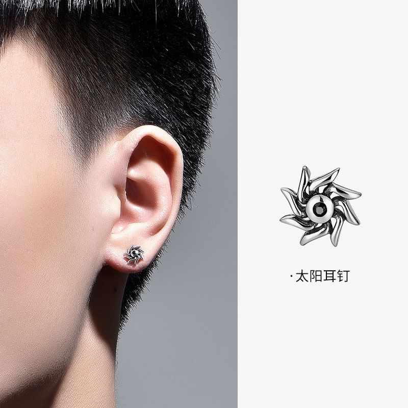Rhinestone Alloy Stud Earring (Various Designs)