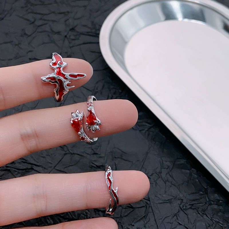 Open Gemstone Ring Irregular